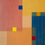 Ripple, 2011, water-based pigmented polyurethane on birch panel, 42 x 36 in